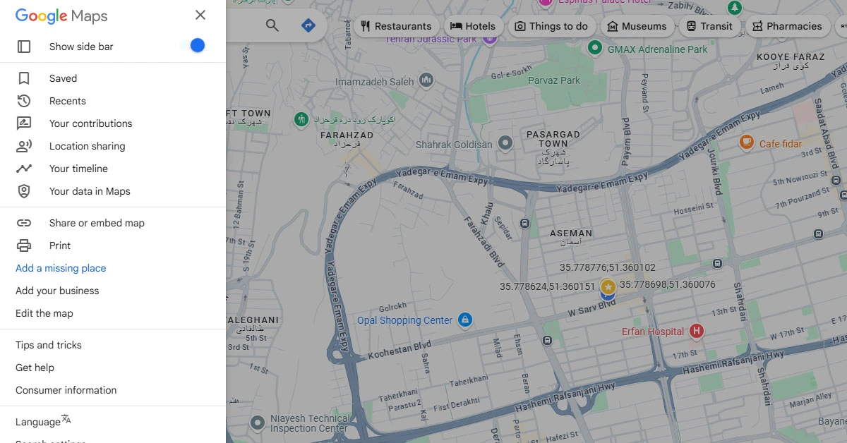 ثبت مکان کسب و کار در گوگل مپ